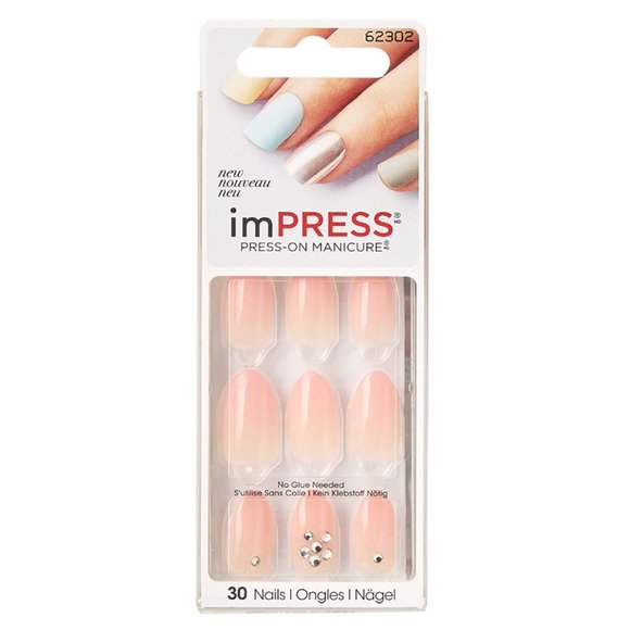 194. Kiss imPRESS Press-On Manicure Nails, model: Symphony - 62302 - Picture 1 of 3